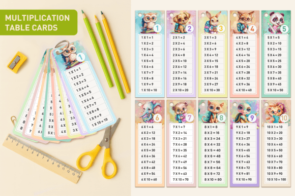Download Back to School, Math Flashcards - Math Collection