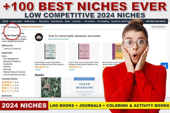 Download +100 KDP NICHES LOW COMPETITIVE 2024 - Low competitive Collection