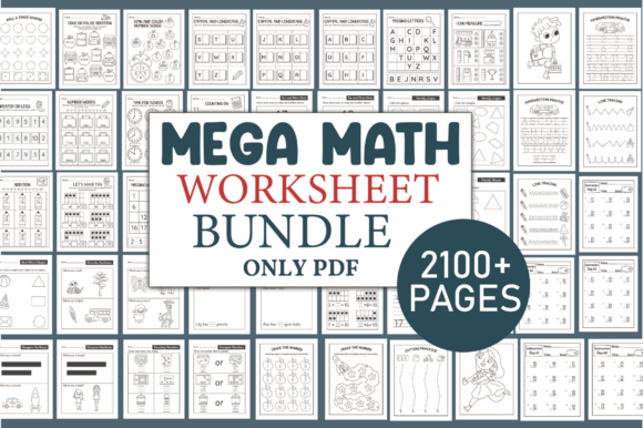 Download Ultimate Math Worksheets Bundle for Kids - Math Collection