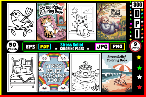 Download Stress Relief Coloring Pages for Adults - Stress relief coloring page Collection
