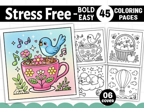 Download Bold Easy Stress Relief Coloring Pages - Stress relief coloring page Collection