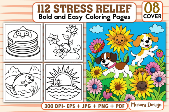 Download Bold &amp; Easy Stress Relief Coloring Pages - Stress relief coloring page Collection
