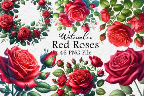Download Red Roses Clipart, Rose Flowers PNG - Premium Resources