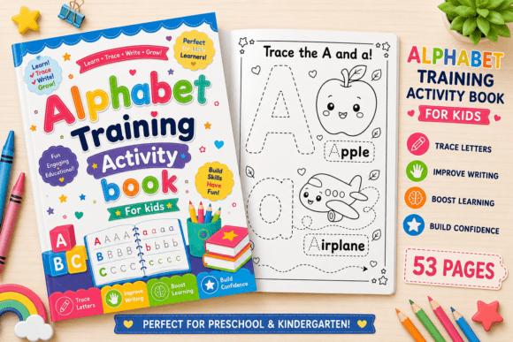 Download Alphabet Tracing Activity Book for Kids - Tracing activity book Collection