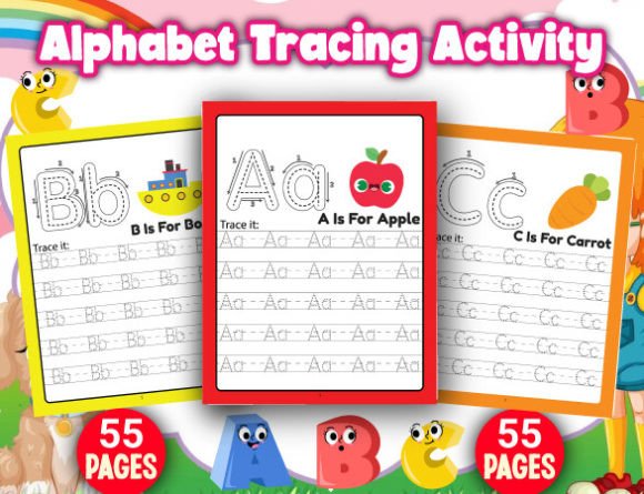 Download Letter Tracing Activity Book for Kids - Tracing activity book Collection